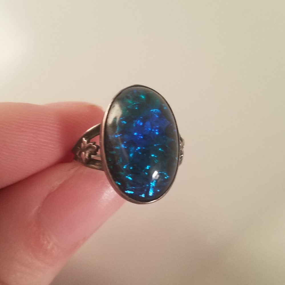 Antique Arts + Crafts Ring - Picture 3 of 4
